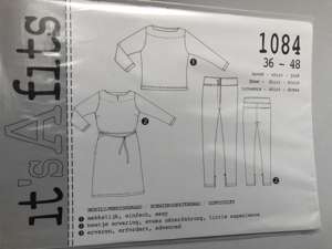 It's a fits - 1084 bukser, bluse og kjole